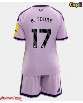 Newcastle United Bazoumana Toure #17 Echipament de Fotbal Replică 2026-27 Copii Treilea (+ Șorturi)